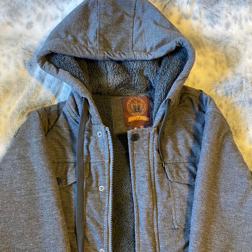 Men lined jacket with inside pocket!